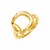 14k Yellow Gold Polished Equestrian Motif Ring