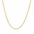Solid Diamond Cut Rope Chain in 10k Yellow Gold (1.60 mm)