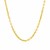 Diamond Cut Cable Link Chain in 14k Yellow Gold (2.20 mm)