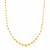 14k Yellow Gold Graduated Beaded Necklace