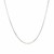 Sterling Silver Rhodium Plated Cable Chain (1.10 mm)