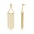 Fringe Earrings in 14K Yellow Gold