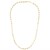 14k Yellow Gold Necklace with Polished Circles