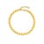 14k Yellow Gold Bead Chain Necklace(5mm)