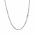 Sterling Silver Rhodium Plated Wheat Chain (1.50 mm)