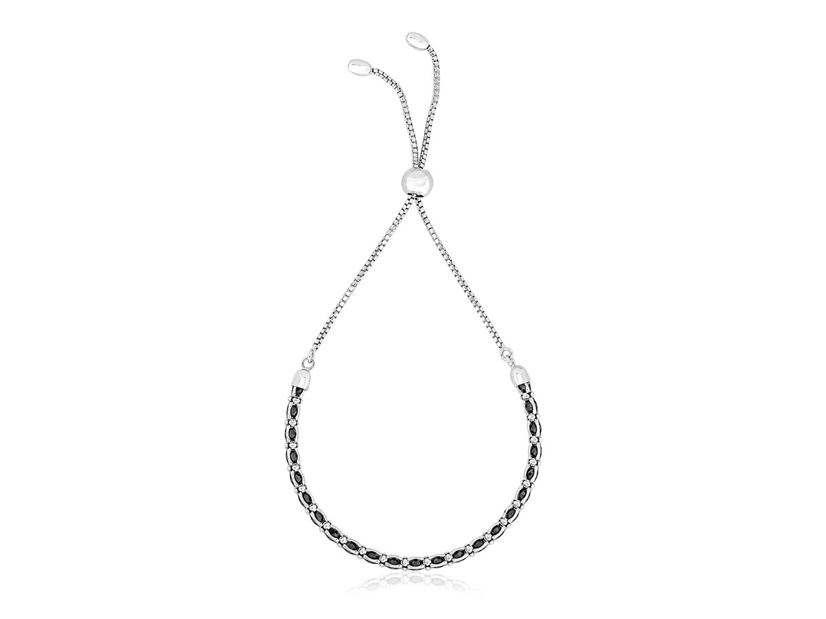thumbnail image 2 of 925 SILVER CUBIC ZIRCONIA EVIL EYE CHARM U2013 London Diamond Online 2 of 12